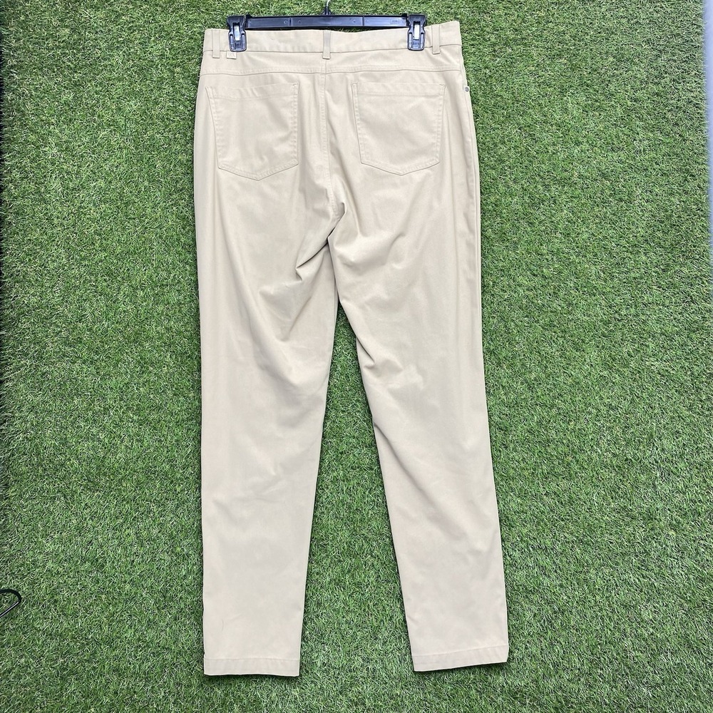 VRST Pants Mens 36x32 Beige Performance Tech Golf Chino Stretch Slacks Casual - Picture 2 of 13
